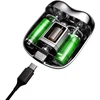 Laifen Yoose Mini 2.0 barzdaskutė, elektros mašinėlė vyrams, IPX7, USB-C, kelioninė, žalia