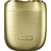 Laifen Yoose Mini S plaukų kirpimo mašinėlė, elektrinė vyriška skustukė, IPX7, USB-C, kelioninė, auksinė