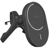 Puro Car Holder with Qi2 Charger, MagSafe Compatible - juodos spalvos