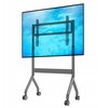 Laikiklis Fiber Mount Cabletech P150 - Elektrinis televizoriaus vežimėlio mobilus stovas LCD LED televizoriams 50"-90" VESA
