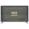Laikiklis Fiber Mount Cabletech P150 - Elektrinis televizoriaus vežimėlio mobilus stovas LCD LED televizoriams 50"-90" VESA