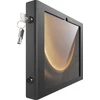 Laikiklis Compulocks Compulocks Galaxy Tab S9+/S9FE+ 12.4" Apex Secured Enclosure Wall Mount - Dėklas - Nešiojamas, su atvira priekine/galine kamera ir jutikliais - Planšetei - Rakinamas - Metalinis rėmas - Juodas - Ekrano dydis: 27.9 cm (12.4") - Ant grindų