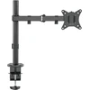 Vieno monitoriaus stalo laikiklis DELTACO, pakreipiamas, pasukamas, pasukamas, 13–32", 9kg / ARM-0303-B / 1903411