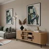 Laikiklis Edaxo TV staliukas ryžtuotas SCAVA, 140 x 40 x 46 cm