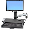 Laikiklis Ergotron Deutschland Ergotron 45-260-026 StyleView Sit-Stand Combo Arm LCD iki 61 cm 24 colių iki 14,5kg. Pakeliamas iki 64cm