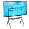 Laikiklis Fiber Novelty – tvirtas mobilus stovas interaktyvioms lentoms, multimedijos ekranams ir televizoriams 60"-110" (PM120G)