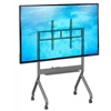 Laikiklis Fiber Novelty – tvirtas mobilus stovas interaktyvioms lentoms, multimedijos ekranams ir televizoriams 50"-90" (PM90G)