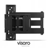 Laikiklis Visaro Wall mount | WMA75 Full Motion TV Mount | Maximum weight (capacity) 30 kg | Juodas