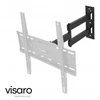 Laikiklis Visaro Wall mount | WMA75 Full Motion TV Mount | Maximum weight (capacity) 30 kg | Juodas