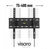 Laikiklis Visaro Wall mount | WMT75 Tilting Wall Mount for TV | 43-75 " | Maximum weight (capacity) 45 kg | Juodas