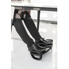 Laikiklis „InLine ®“ kojų atrama, ergonomiška, juoda