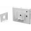 turėtojas Maclocks VESA Wall Mount Bracket - Fiksuoto kabelio valdymo kalnas - Balta
