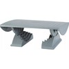 Maul MAUL ergonomische Füßstütze Pro 45x39cm grau