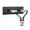 2 monitorių laikiklis AndaSeat Stealth PRO II Duo, 19 cm³, 17–42 colių, baltas