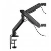 2 monitorių laikiklis AndaSeat Stealth PRO II Duo, 19 cm³, 17–42 colių, juodas
