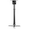 ART RAMP P-107B ART Laikiklis P-107B, 47-76cm iki projektoriaus juodas 15KG Tvirtinimas prie lubinio laikiklio