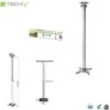 TECHLY 301597 Techly Universal projector lubinis laikiklis mount 110-197 cm 15 kg sidabrinis