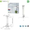 Techly ICA-PM 18S projektoriaus stovas Lubos Sidabras
