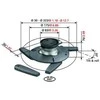Laikiklis Projektorius holder Vogels 76mm viršutinė riba (EPC6545)