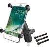 Ram Mounts Laikiklis - RAM X-Grip Didelis Su Motociklo Vairo Spaustuku