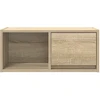 TV staliukas Televizoriaus spintelė, ąžuolo, 60x31x25,5 cm, apdirbta mediena