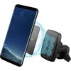 Spigen Tiekimas | Kuel H12 šešiašerdis magnetinis automobilio laikiklis | Juodas | Stiprus 6 dalių magnetas užtikrina stabilumą be likučių; Oro ventiliacijos guminis pagrindas suteikia visą priekinio stiklo vaizdą; 360° sukimosi funkcija patogiam žiūrėjimui; Lygus paviršius suteikia modernistinį dizainą; Suderinamas su bet kuriuo išmaniuoju telefonu.