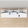 StarTech laikiklis 6 monitoriams 17''–32'' ant stalo su skersine juosta (6-MONITORIUS-ARM-A)