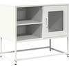 Laikiklis Szafka pod telewizor, balta, 68x39x60,5 cm, plieninė
