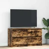 TV staliukas Televizoriaus spintelė, dūminio ąžuolo, 160x35x55cm, mediena