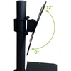 Laikiklis Techly Mobilus vežimėlio stovas televizoriams 32-60" iki 40 kg, reguliuojama AV lentyna