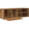 TV staliukas televizoriaus spintelė Old Wood 120x34x37 cm Engineered Wood