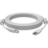 Kabelis USB Vision USB-A - USB-B 5 m Baltas (TC2 5MUSB)