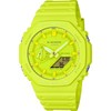 Casio laikrodis. Laikrodis iš Casio, modelis GA-2100-9A9ER, spalva: geltona. Vyriškas aksesuaras. Sezonas: visus metus. Be dydžio.