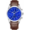 Laikrodis Giewont Vyriškas laikrodis Giewont Chronograph Sapphire Sidabrinė Mėlyna GW7650-A5