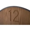 Sieninis laikrodis WOOD, rudos spalvos, Ø 60 cm