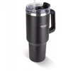 LT4091 KUBEK TER. Juodas 0,9L HUGE LAMART
