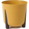 Gėlių vazonas Lamela Frida 228-15, plastikinis, geltonas