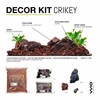 Lamela WIO Crikey River Kit dekoracijų rinkinys akvariumui, tamsiai ruda, 20 kg, dėžutėje