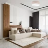 Lamkur lubinis šviestuvas Lamkur Chester 48130 lubinis šviestuvas apskritimas 4x60W E27 smėlio spalvos/balta