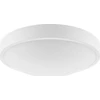 Lamkur lubinis šviestuvas Lamkur Jonas 44392 lubinis šviestuvas modernus metalinis stiklo gaubtas 2x60W E27 baltas