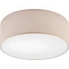 Lamkur lubinis šviestuvas Lamkur Vivian 48413 boho lubinis šviestuvas apskritimas 1x60W E27 smėlio spalvos/balta