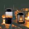 Lampa aurora-juodas FIRE-MAPLE