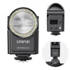 null Fotoaparato blykstė - Ulanzi F16R/L302 2-in-1 blykstė ir LED šviesa GN16 2 500–6 500 K 1 200 mAh USB-C