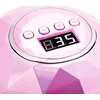 Activeshop Nagų lempa UV LED Shiny 86W Rožinė