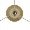 Atmosphera Lamp BLANCA toršeras, Ø 28 x 124 cm, smėlio spalvos