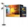 Govee LED grindų lempa su 3 galvutėmis, 157 cm, juoda, H60B2