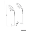 Floor lamp Reality Tommy R46330579. 140 W. E14