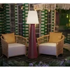 Lampa podłogowa New Garden Lola 165 POP burgundy lampa podłogowa Rechargeable battery