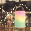 Lampa stołowa Avide Avide ALPDL-RGB-PB-N lampa stołowa 1,8 W LED Baltas, Drewno