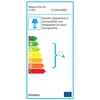 Stalinė lempa Belideco Stalinė lempa GLAM FLUSH, metalinė, auksinė, Ø 30x58 cm